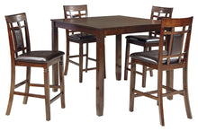 Load image into Gallery viewer, Bennox - Brown - DRM Counter Table Set (Set of 5)