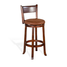 Load image into Gallery viewer, Santa Fe - Swivel Barstool With Cushion Seat & Back