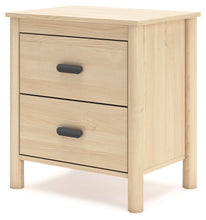 Load image into Gallery viewer, Cabinella - Tan - Two Drawer Night Stand