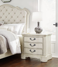 Load image into Gallery viewer, Arlendyne - Antique White - Three Drawer Night Stand