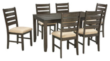 Load image into Gallery viewer, Rokane - Brown - Dining Room Table Set (Set of 7)