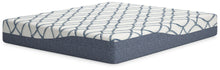 Load image into Gallery viewer, 12 Inch Chime Elite 2.0 - White / Blue - California King Mattress
