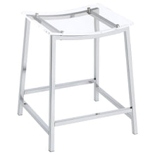 Load image into Gallery viewer, Jovani - Acrylic Backless Bar Stools (Set of 2)