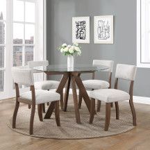 Load image into Gallery viewer, Wade - 5 Piece Dining Set - Dark Brown