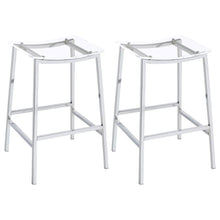 Load image into Gallery viewer, Jovani - Acrylic Backless Bar Stools (Set of 2)
