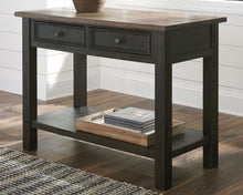 Load image into Gallery viewer, Tyler Creek - Grayish Brown / Black - Sofa Table