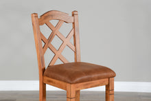 Load image into Gallery viewer, Sedona - Double Crossback Barstool - Light Brown