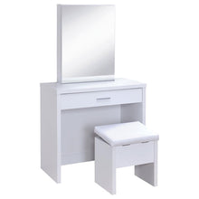 Load image into Gallery viewer, Harvey - 2-piece Vanity Set with Lift-Top Stool