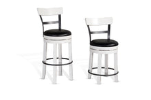 Load image into Gallery viewer, Carriage House - Barstool With Back & Swivel Cushion Seat
