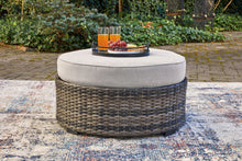 Load image into Gallery viewer, Harbor Court - Gray - Ottoman with Cushion