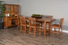 Load image into Gallery viewer, Sedona - Slatback Barstool With Cushion Seat - Rustic Oak