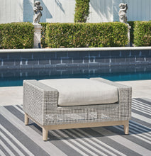 Load image into Gallery viewer, Seton Creek - Gray - Ottoman With Cushion