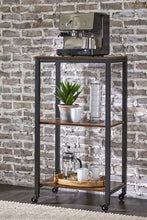 Load image into Gallery viewer, Bevinfield - Brown / Black - Bar Cart