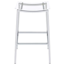 Load image into Gallery viewer, Jovani - Acrylic Backless Bar Stools (Set of 2)