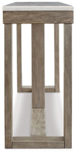 Load image into Gallery viewer, Loyaska - Brown / Ivory - Sofa Table