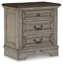 Load image into Gallery viewer, Lodenbay - Antique Gray - Three Drawer Night Stand