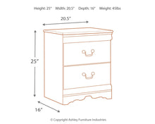 Load image into Gallery viewer, Anarasia - White - Two Drawer Night Stand