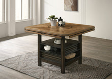 Load image into Gallery viewer, Oakly - Counter Height Table - Charcoal / Light Brown