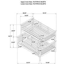 Load image into Gallery viewer, Chapman - Wood Bunk Bed