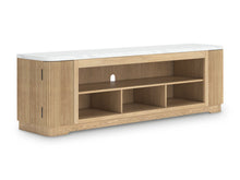 Load image into Gallery viewer, Camdill - Light Brown - XL TV Stand With Fireplace Option