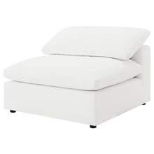 Load image into Gallery viewer, Raleigh - Boucle Upholstered Armless Chair - Ivory