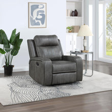 Load image into Gallery viewer, Raelynn - Upholstered Track Arm Recliner