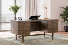 Load image into Gallery viewer, Austanny - Warm Brown - Home Office Desk