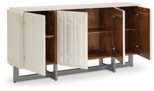 Load image into Gallery viewer, Ornawel - Distressed White - Accent Cabinet