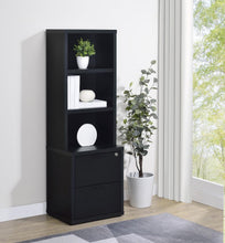 Load image into Gallery viewer, Westpark - 3-Shelf Bookcase USB And Lockable Drawer