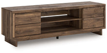 Load image into Gallery viewer, Zadilyn - Brown - XL TV Stand With Fireplace Option