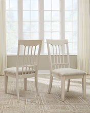 Load image into Gallery viewer, Shaybrock - Antique White / Brown - Dining Upholstered Side Chair (Set of 2)