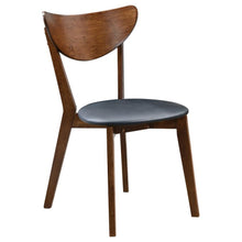 Load image into Gallery viewer, Jedda - Wood Dining Side Chair (Set of 2) - Dark Walnut And Black