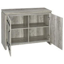 Load image into Gallery viewer, Enoch - 2 Door Engineered Wood Accent Cabinet - Gray Driftwood