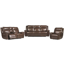 Load image into Gallery viewer, Jameson - Power Zero Gravity Console Loveseat - Hickory