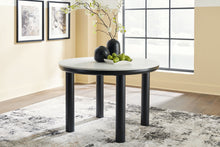 Load image into Gallery viewer, Xandrum - Black - Round Dining Room Table
