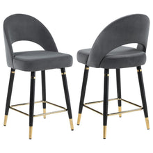 Load image into Gallery viewer, Lindsey - Velvet Upholstered Counter Chair (Set of 2)