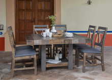 Load image into Gallery viewer, Loft Brown - 54” Square Table - Two Tone Gray / Brown