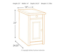 Load image into Gallery viewer, Bolanburg - Chair Side End Table