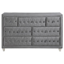 Load image into Gallery viewer, Deanna - 7-Drawer Upholstered Dresser