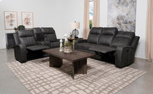 Load image into Gallery viewer, Raelynn - Upholstered Motion Reclining Sofa Set