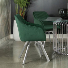 Load image into Gallery viewer, Arika - Upholstered Swivel Dining Arm Chair