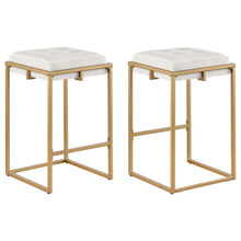 Load image into Gallery viewer, Nadia - Upholstered Backless Stool (Set of 2)