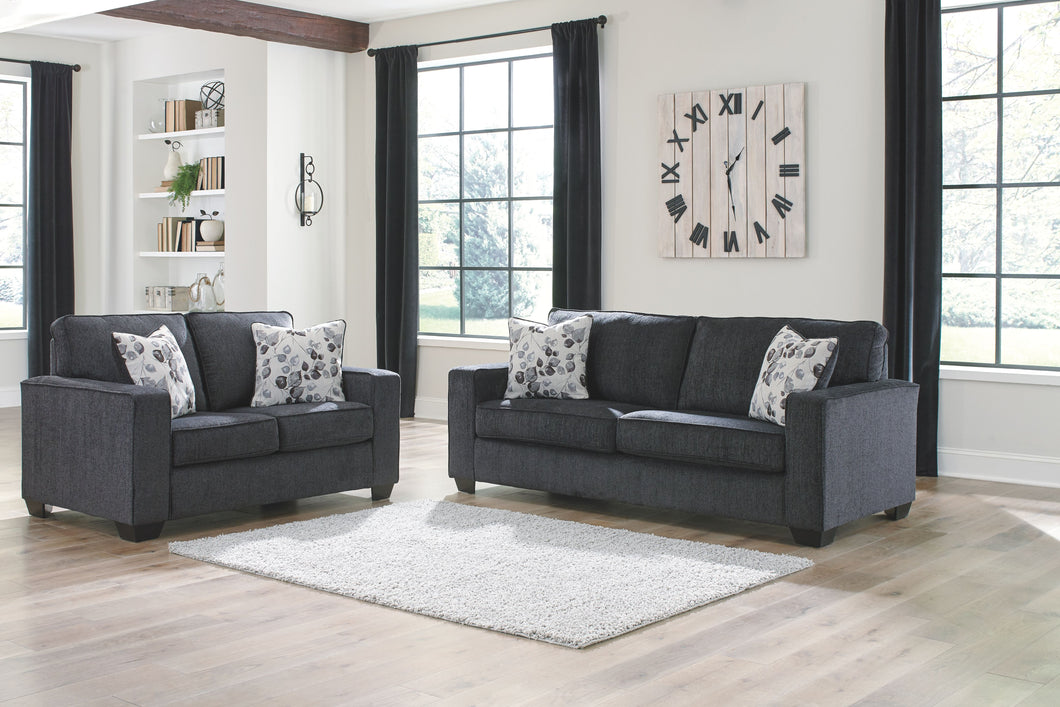 Kiara - Slate - 2 Pc. - Sofa, Loveseat