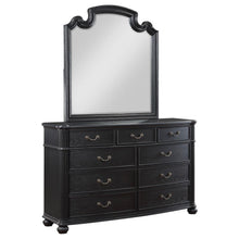 Load image into Gallery viewer, Celina - 9-Drawer Dresser With Mirror - Black