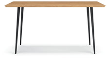 Load image into Gallery viewer, Gretlynn - Black / Natural - Rectangular Dining Room Table