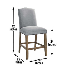 Load image into Gallery viewer, Grayson - Counter Dining Set - Distressed Wood Base