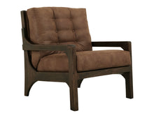 Load image into Gallery viewer, Black Balam - Upholstered Armchair - Woodsy Brown