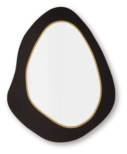 Load image into Gallery viewer, Kierlock - Black / Gold Finish - Accent Mirror
