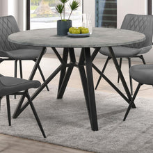 Load image into Gallery viewer, Neil - Round Smart Top Dining Table - Gunmetal