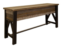 Load image into Gallery viewer, Loft Brown - Counter Height Sofa Table - Two Tone Gray / Brown